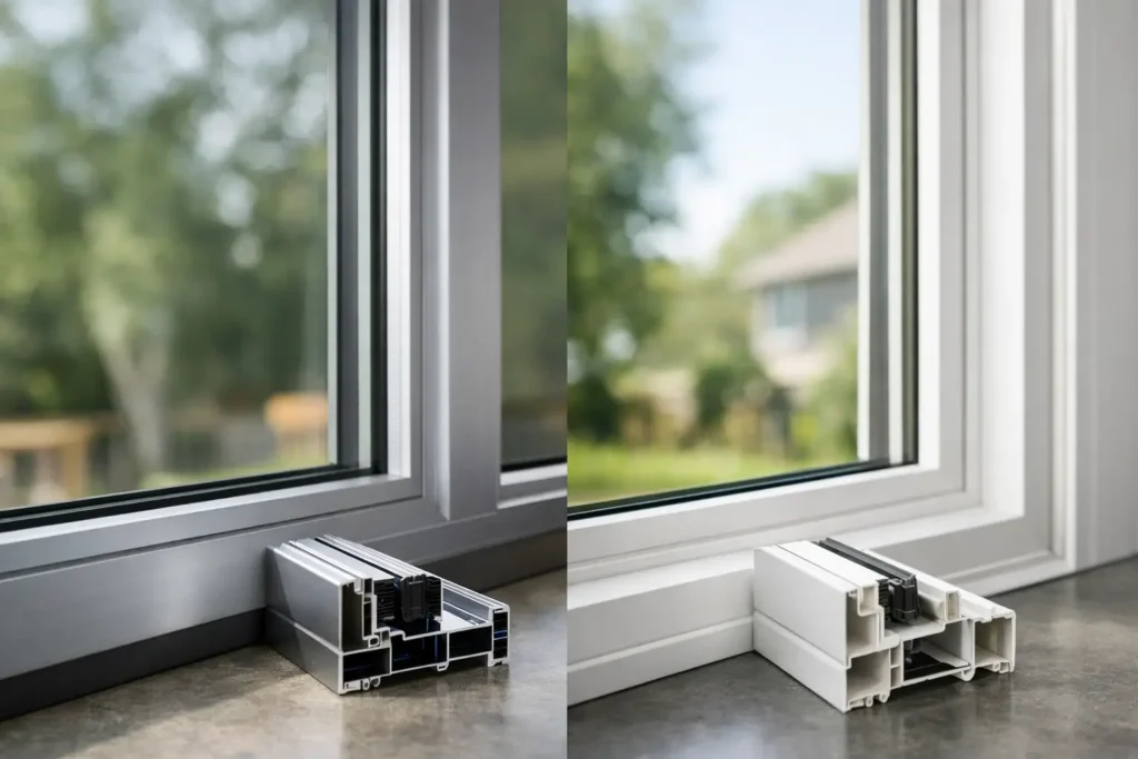 Aluminum vs Vinyl Windows Comparison for Homes