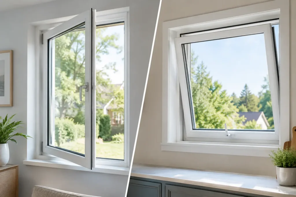 Casement Versus Tilt Windows: Which Fits?